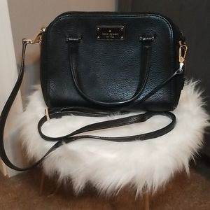 Kate Spade black crossbody purse